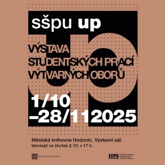 Výstava studentských prací výtvarných oborů. Vernisáž proběhne 2. 10. v 17:00.